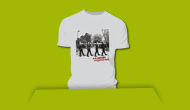 Mustershirt Siebdruck