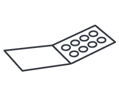 Handliche Bonuskärtchen zur Steigerung der Kundentreue.