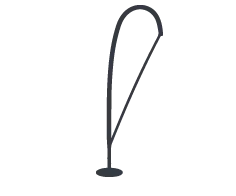 Dynamische Beachflags und Werbefahnen für den Außenbereich.