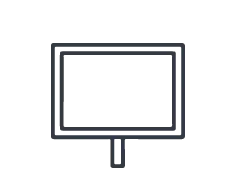 Hochwertige Werbeschilder und Firmenschilder aus stabilen Materialien.
