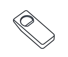 Handliche Flaschenöffner und Kapselheber mit Gravur oder Druck.