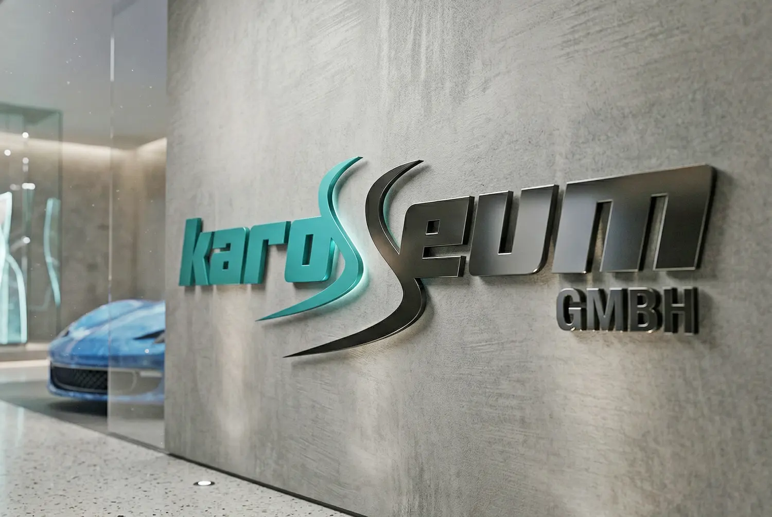 Strategisches Rebranding und Logoentwicklung für den Autohändler Karosseum: Modernisierung des Corporate Designs durch die Agentur infinite.